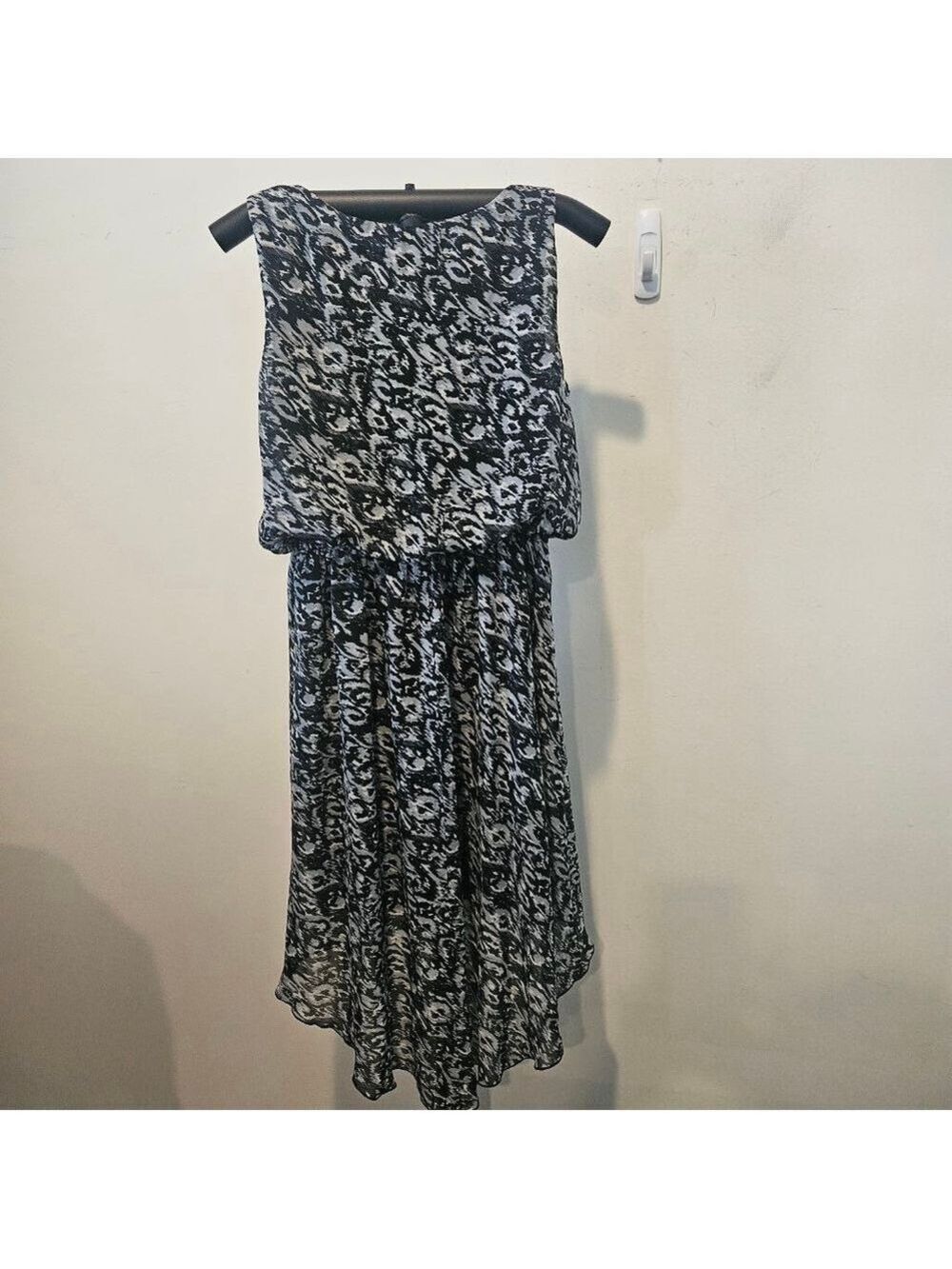 Women's Marc New York Marc New York High-Low Dress Size S Black & White - Picture 5 of 8